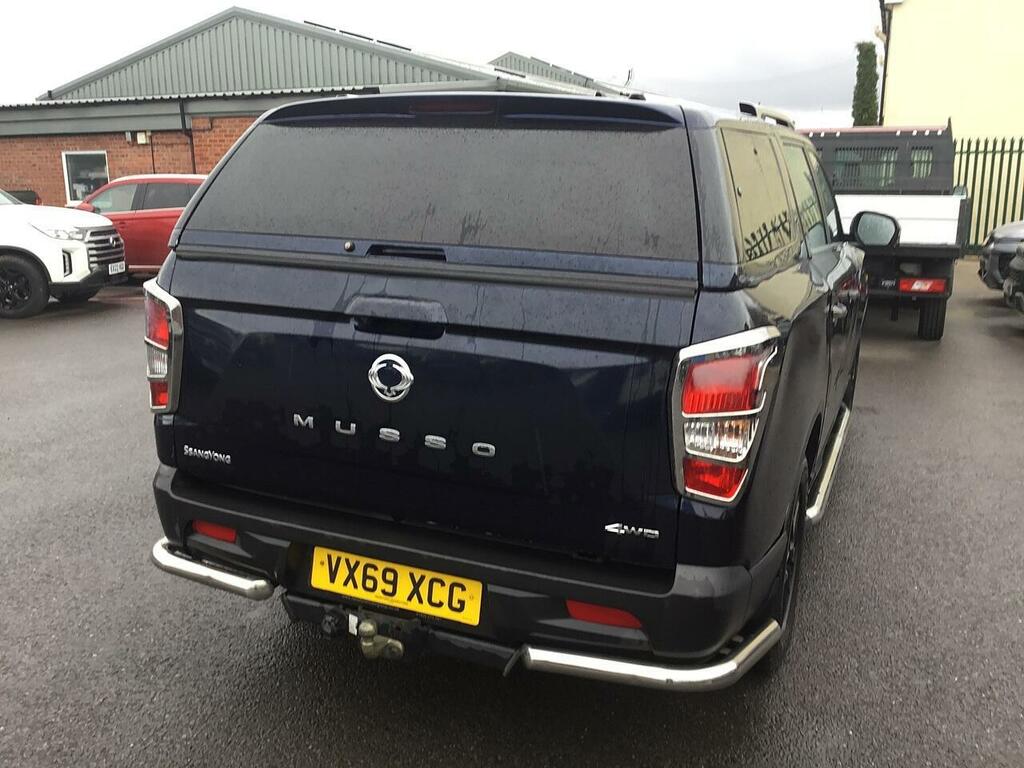 SsangYong Musso Blue #9