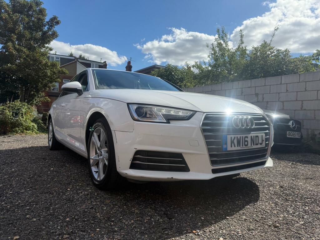 Audi A4 Sport KW16NDJ White #6