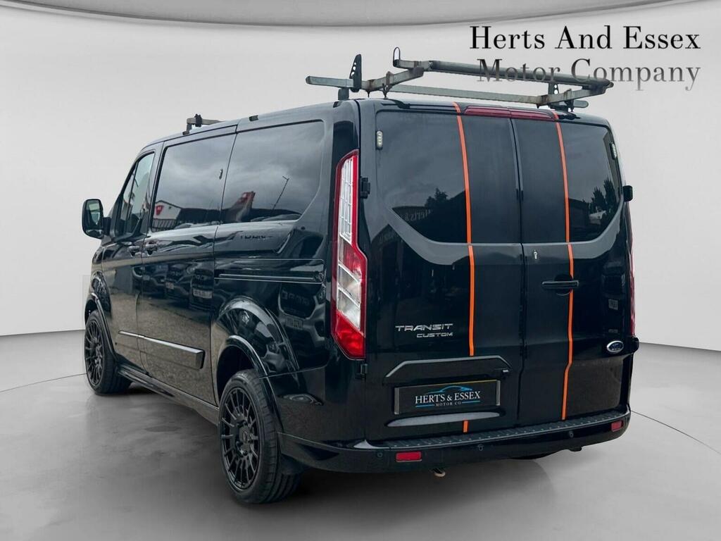 Ford Transit Custom Panel Van 2.0 310 Ecoblue Sport L1 H1 Euro 6 Ss AF69XFU Black #5