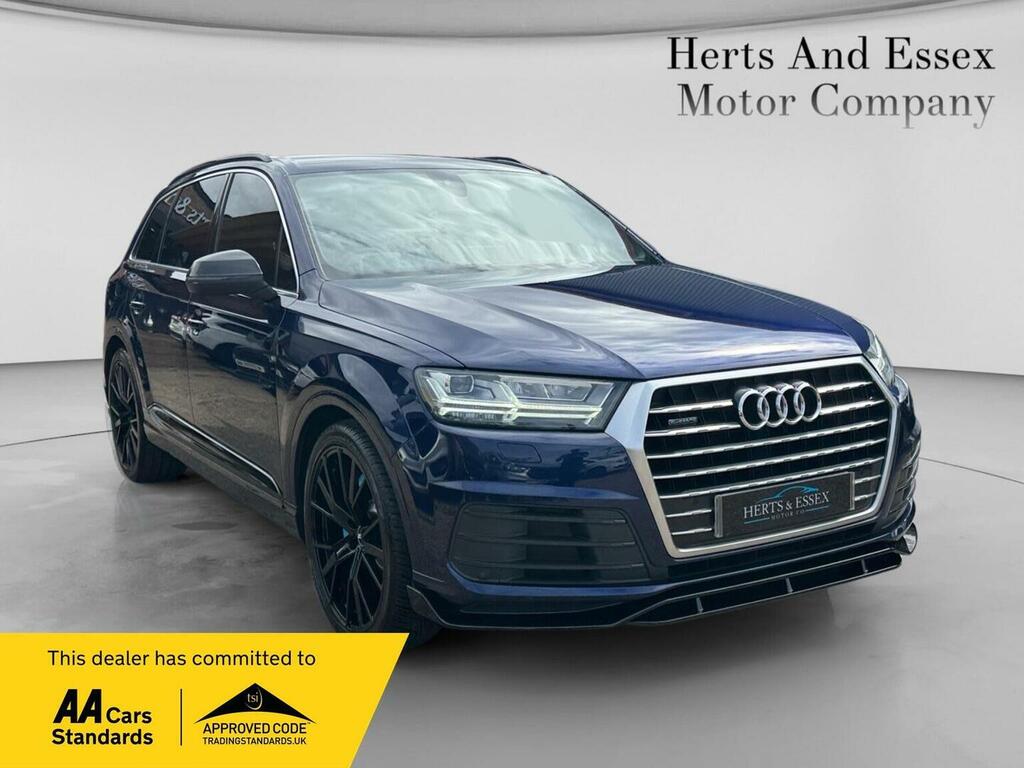 Audi Q7 3.0 Tdi V6 50 S Line Tiptronic Quattro Euro 6 Ss Blue