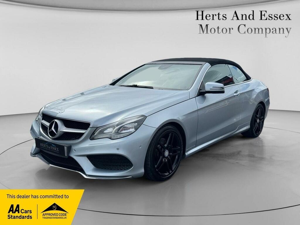 Mercedes-Benz E Class 3.0 E350d V6 Bluetec Amg Sport Cabriolet G-tronic Silver #3