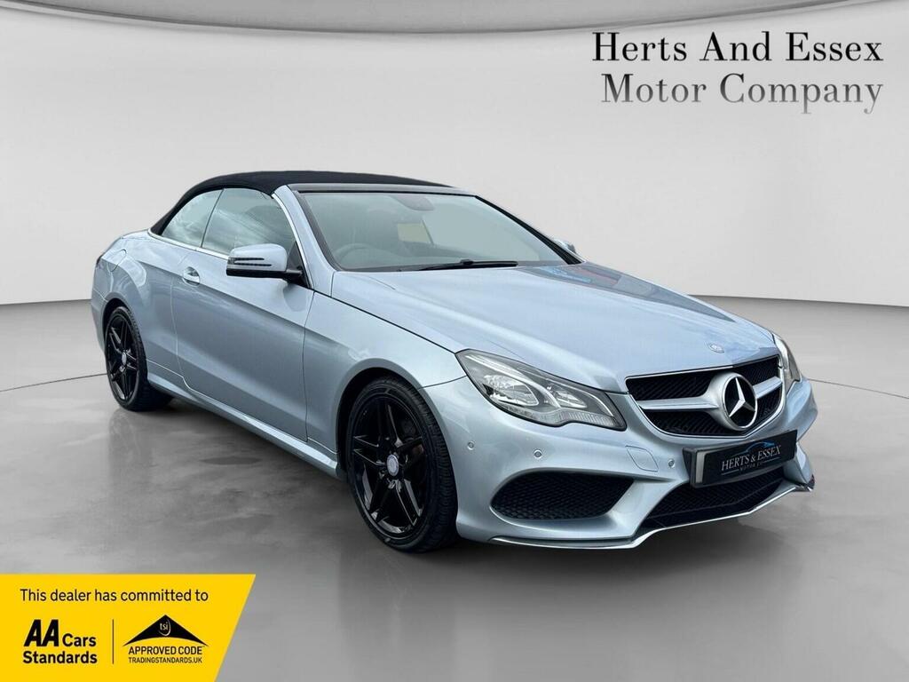 Mercedes-Benz E Class 3.0 E350d V6 Bluetec Amg Sport Cabriolet G-tronic Silver