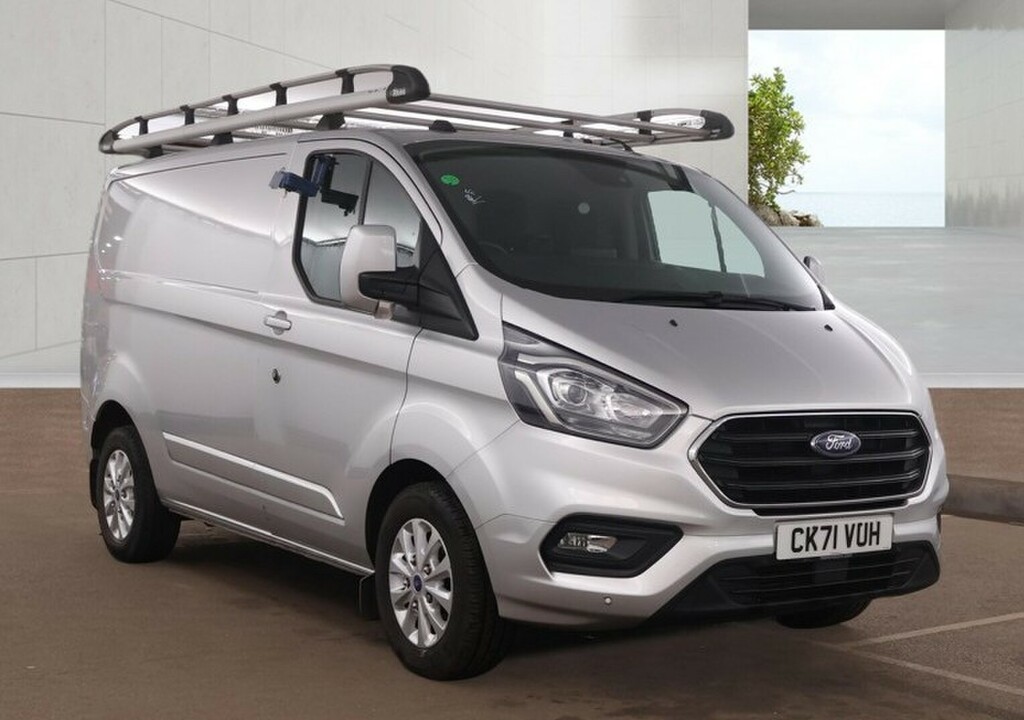 Ford Transit Custom 2.0 Ecoblue 170Ps Low Roof Limited Van Silver