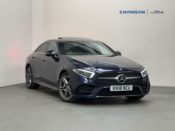 Mercedes-Benz CLS 2.9 Cls350d Amg Line Premium Plus Coupe Dies Blue