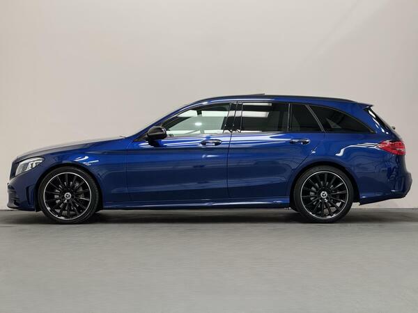Mercedes-Benz C Class Amg Line Night Edition White #9