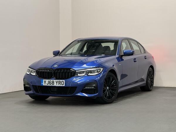BMW 3 Series 2.0 320D M Sport Saloon Xdrive Eur Blue #6