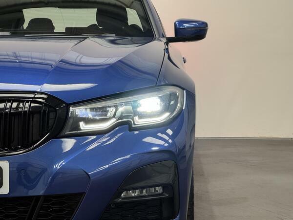 BMW 3 Series 2.0 320D M Sport Saloon Xdrive Eur Blue #4