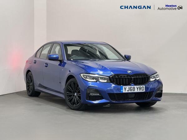 BMW 3 Series 2.0 320D M Sport Saloon Xdrive Eur Blue