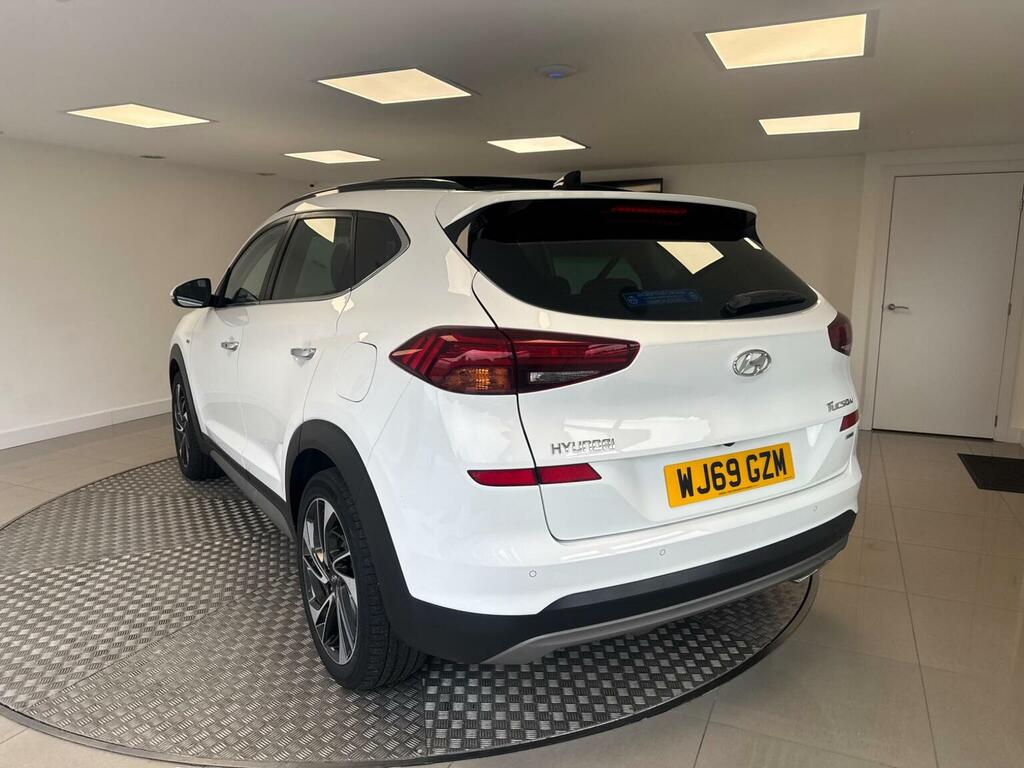 Hyundai Tucson 2.0 Crdi Mhev Premium Se 4Wd Euro 6 Ss White #4