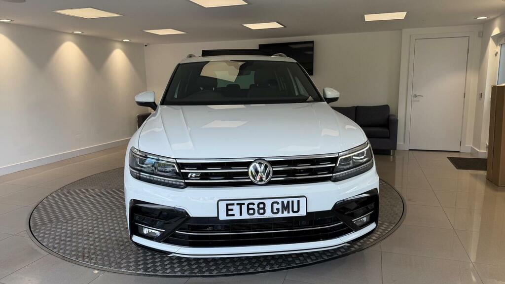 Volkswagen Tiguan 2.0 Tdi R-line Dsg 4Motion Euro 6 Ss White #4