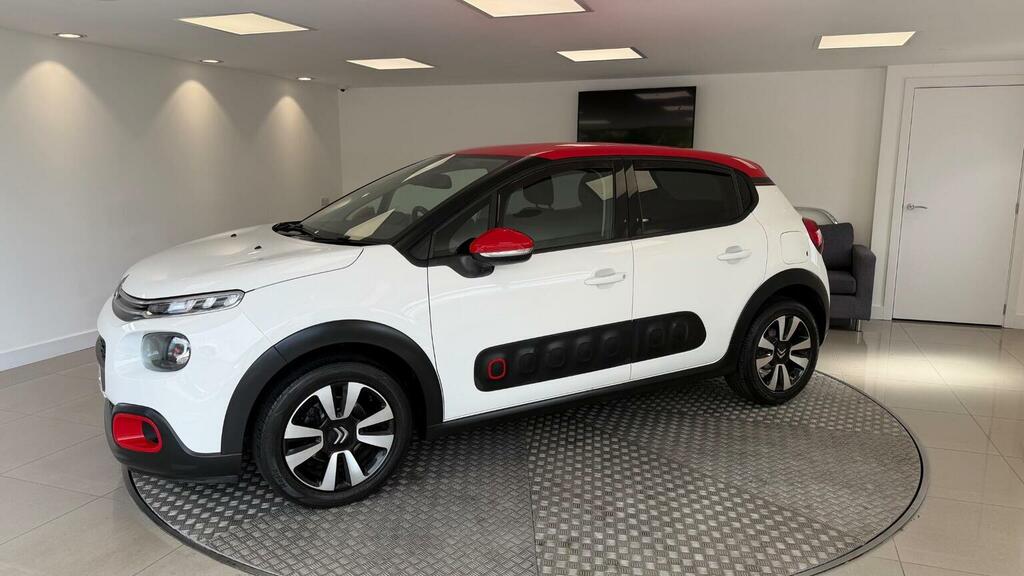 Citroen C3 Hatchback 1.2 Puretech Gpf Flair Eat6 Euro 6 Ss White #5