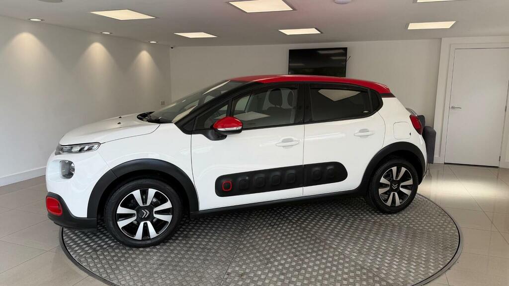 Citroen C3 Hatchback 1.2 Puretech Gpf Flair Eat6 Euro 6 Ss White #4