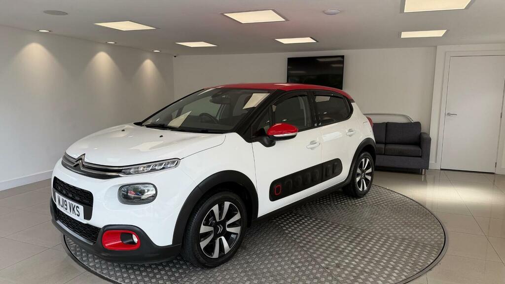 Citroen C3 Hatchback 1.2 Puretech Gpf Flair Eat6 Euro 6 Ss White