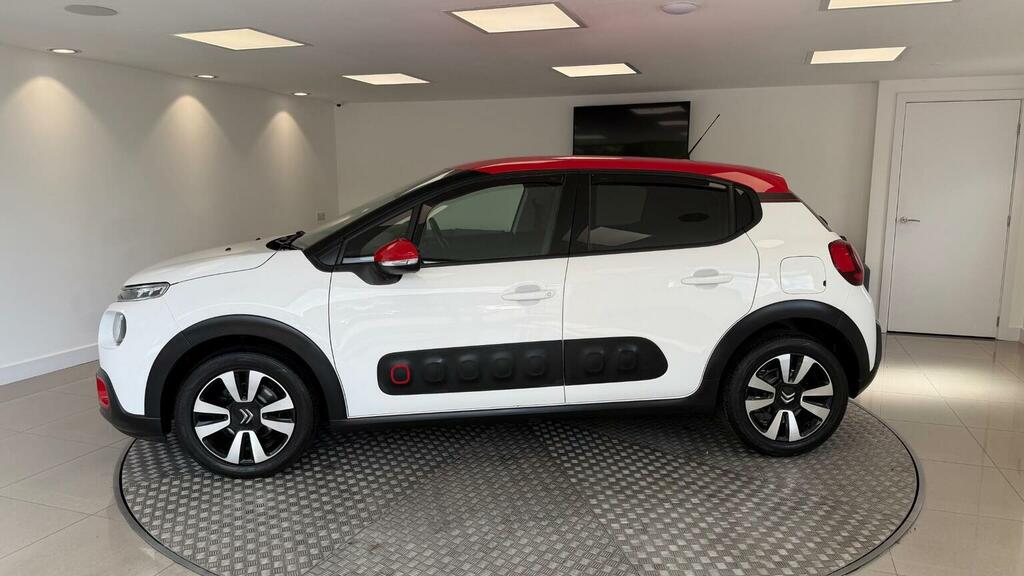 Citroen C3 Hatchback 1.2 Puretech Gpf Flair Eat6 Euro 6 Ss White #3