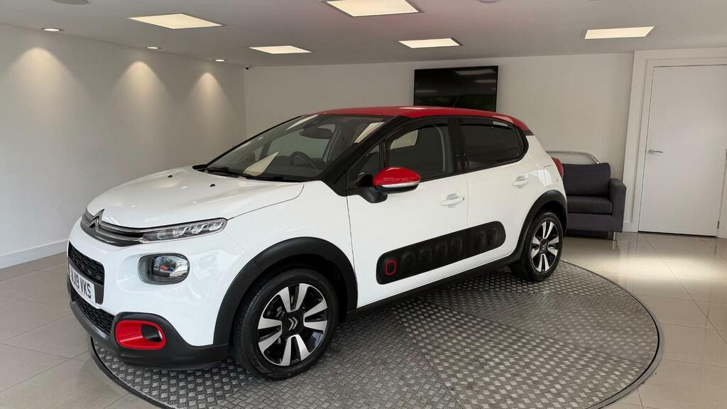 Citroen C3 Hatchback 1.2 Puretech Gpf Flair Eat6 Euro 6 Ss White #2