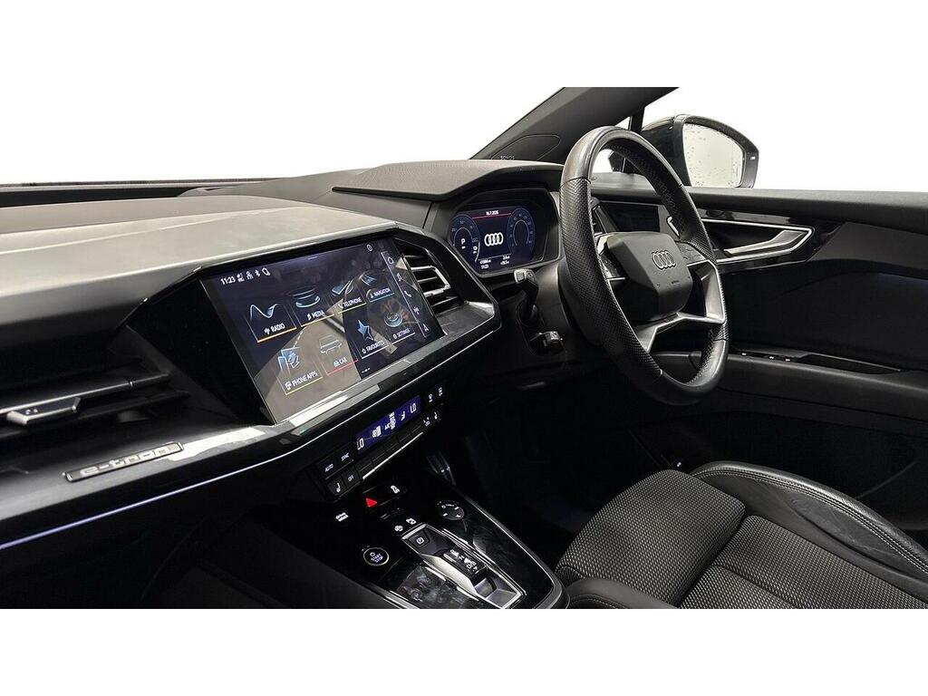 Audi Q4 E Tron S Line KE72FNA Black #4
