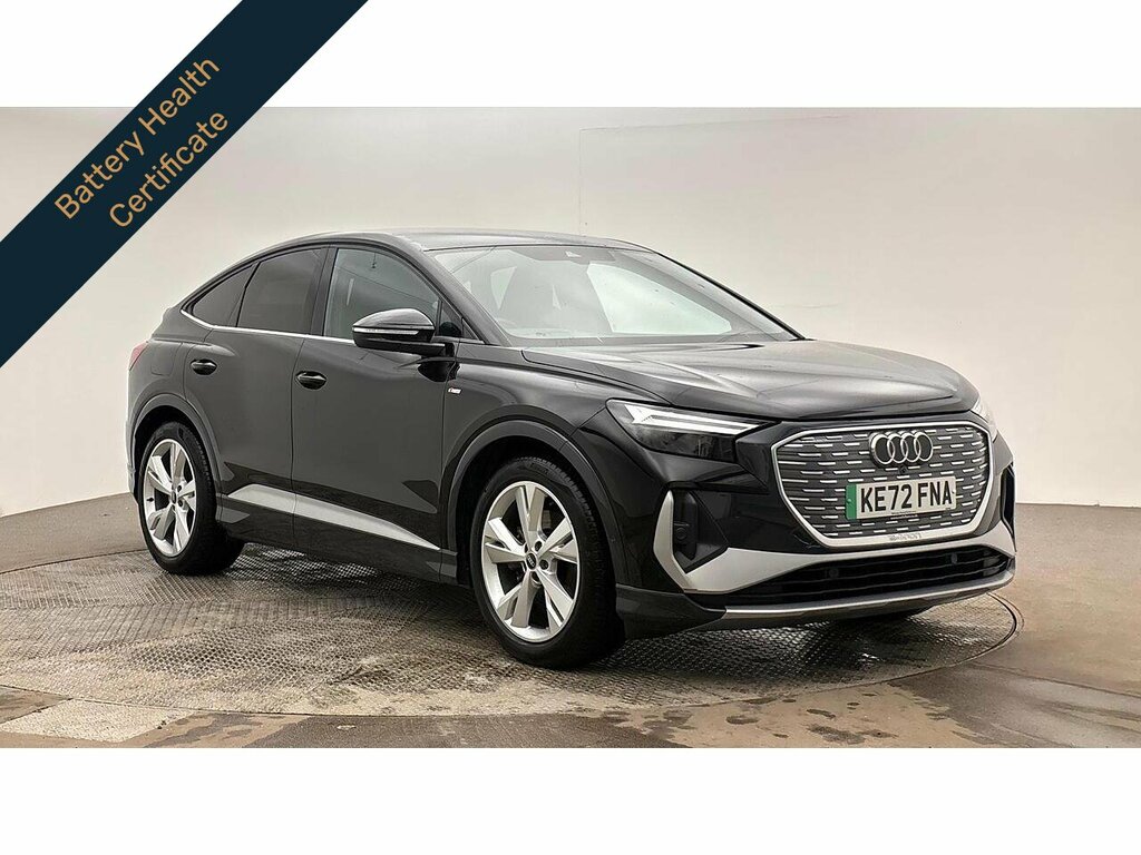 Audi Q4 E Tron S Line Black