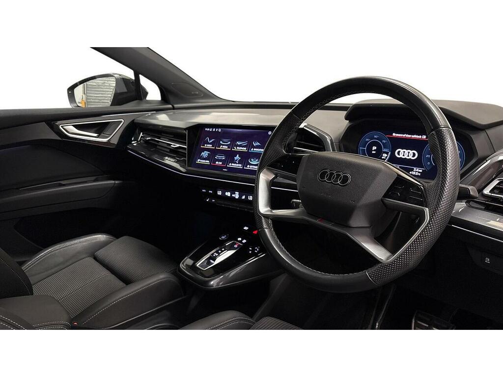 Audi Q4 E Tron S Line KE72FNA Black #5