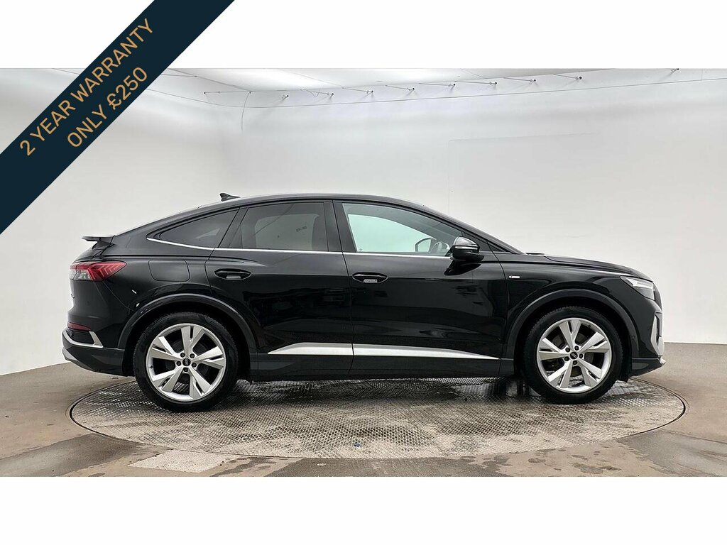 Audi Q4 E Tron S Line KE72FNA Black #3