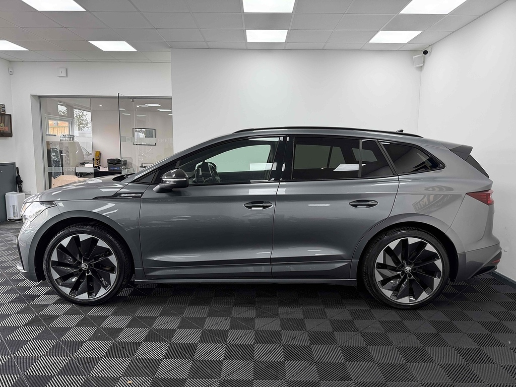 Skoda ENYAQ 80 Sportline Plus Grey #4