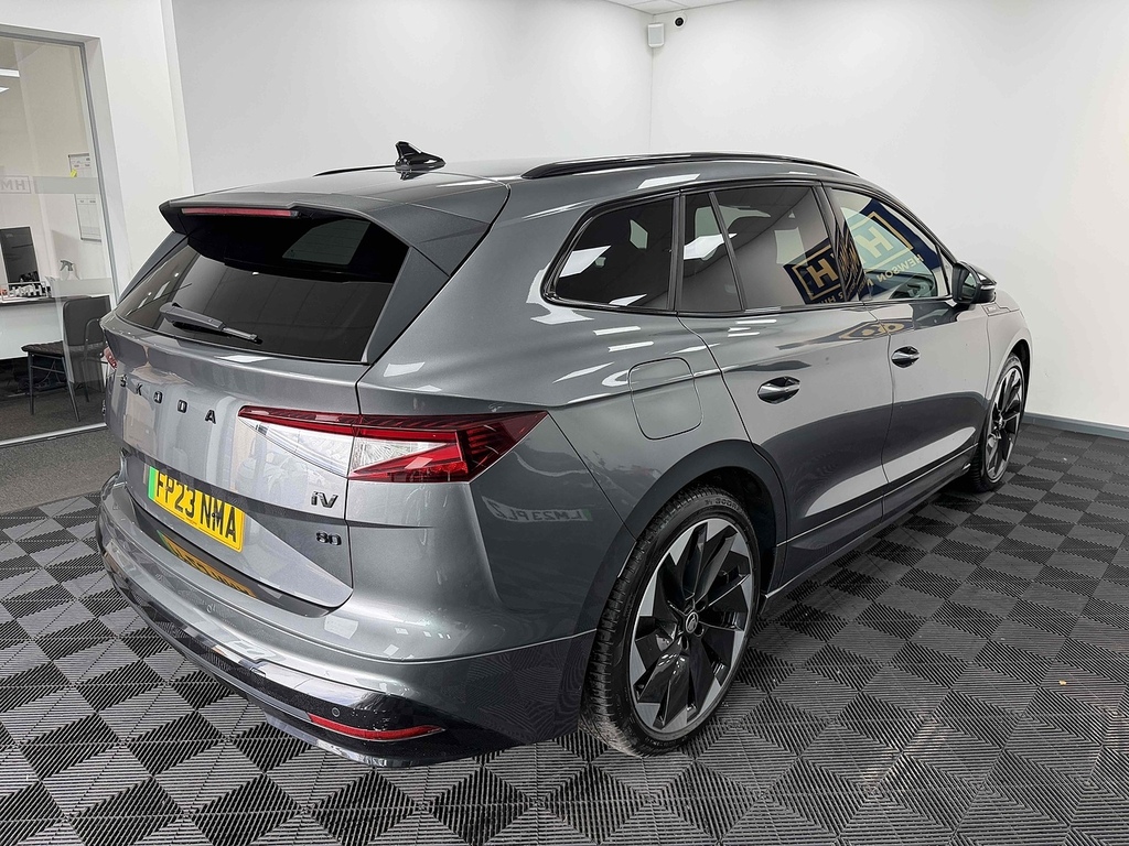 Skoda ENYAQ 80 Sportline Plus Grey #6