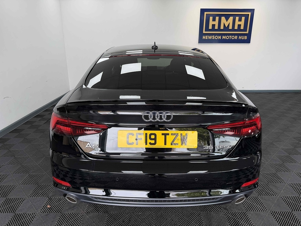Audi A5 Tfsi Black Edition Black #6