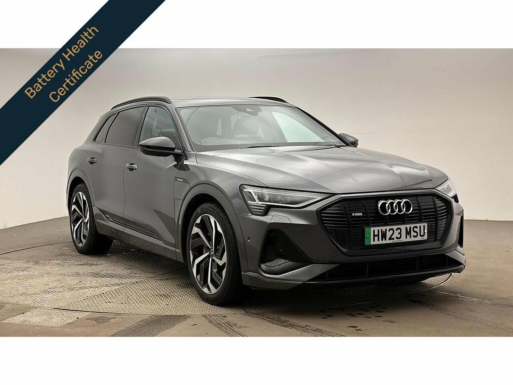 Audi E-tron Black Edition Grey