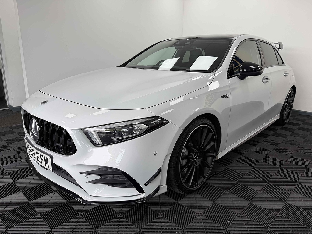 Mercedes-Benz A Class A35 Amg White #3