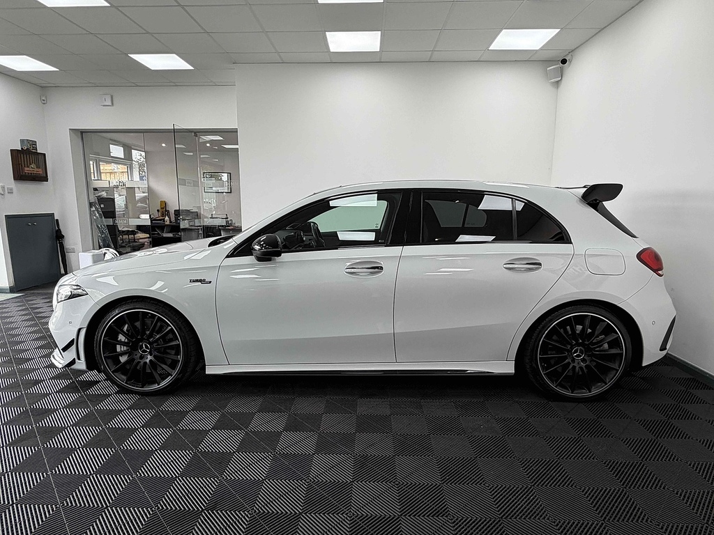 Mercedes-Benz A Class A35 Amg White #4
