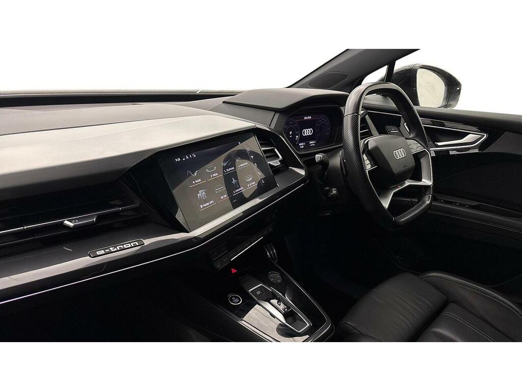 Audi Q4 E Tron Edition 1 Black #4