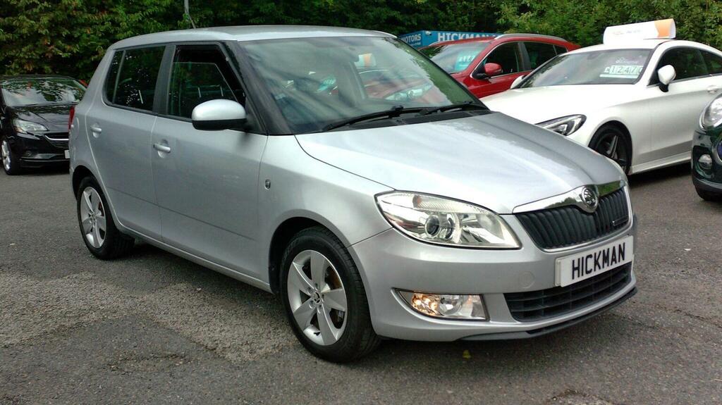 Skoda Fabia Hatchback 1.2 Tdi Greenline II Euro 5 Ss 2 Silver #4