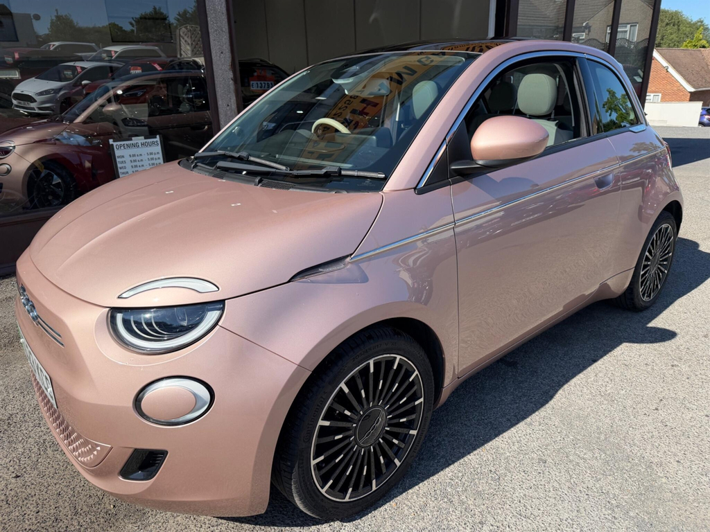 Fiat 500E 42Kwh La Prima By Bocelli Gold #3
