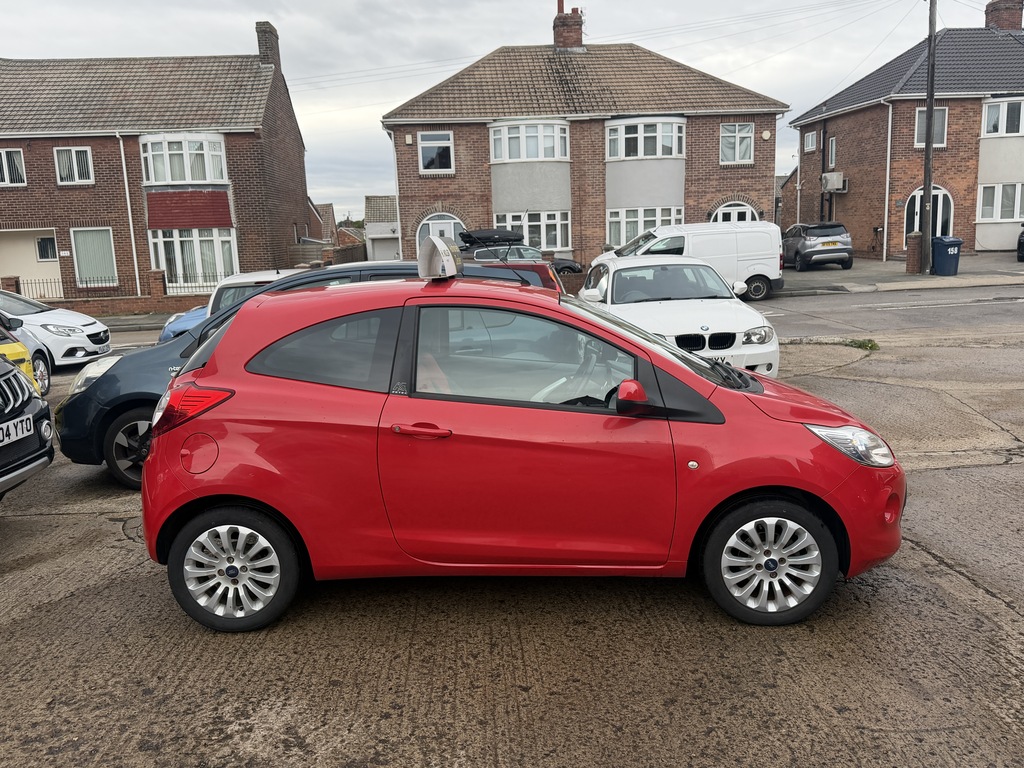 Ford KA Petrol Red #4
