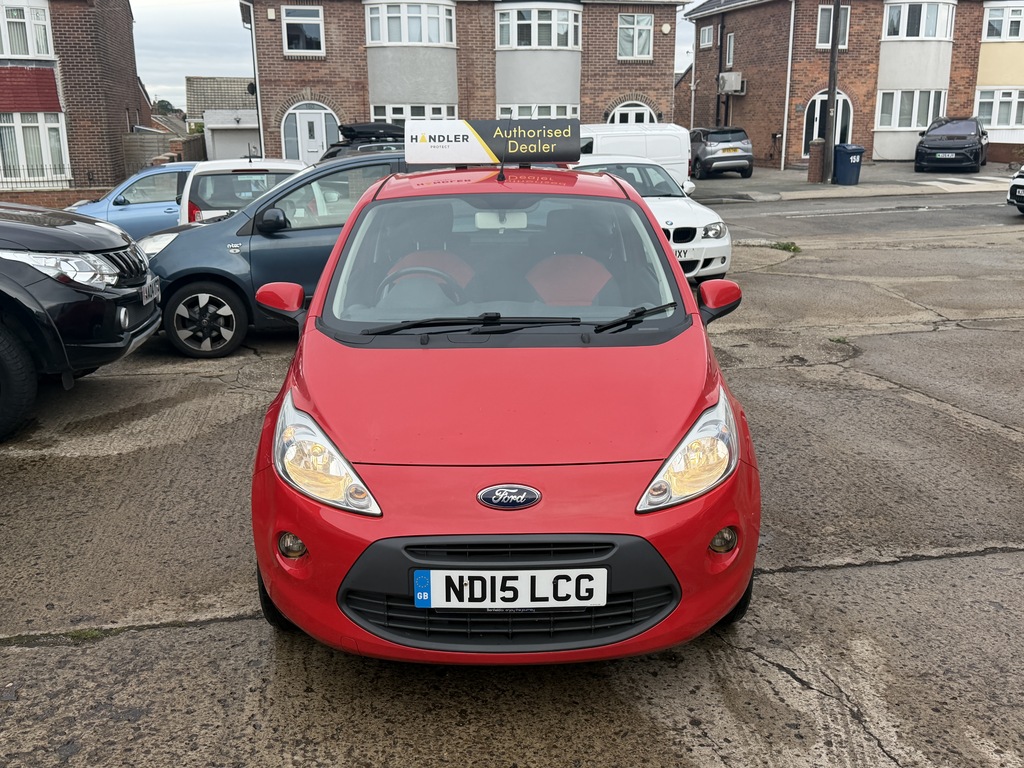 Ford KA Petrol Red #2