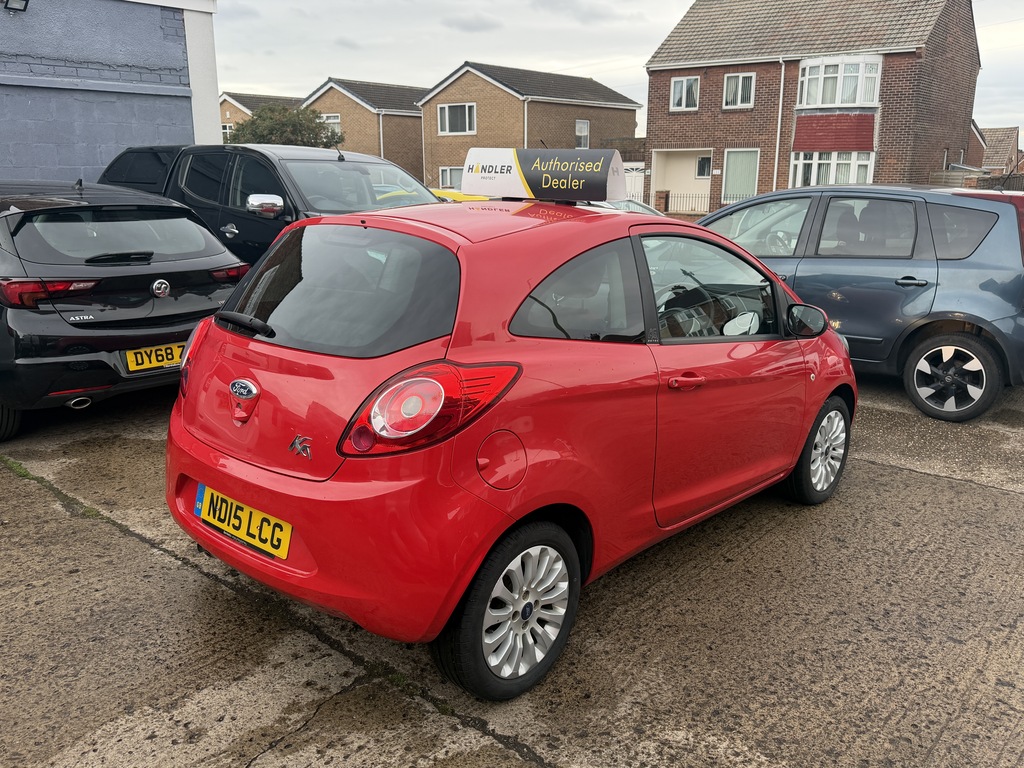 Ford KA Petrol Red #6