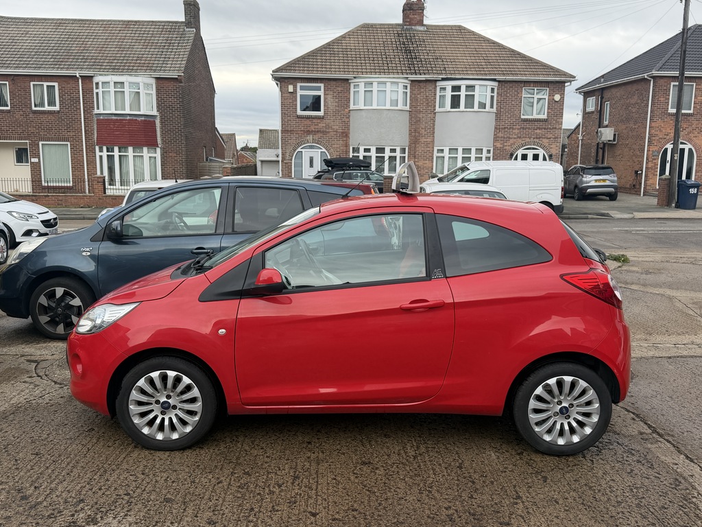 Ford KA Petrol Red #3