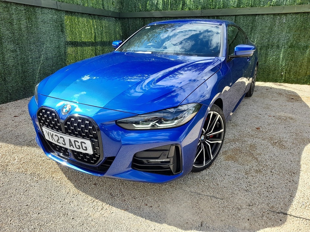 BMW 4 Series 420I M Sport Blue #3