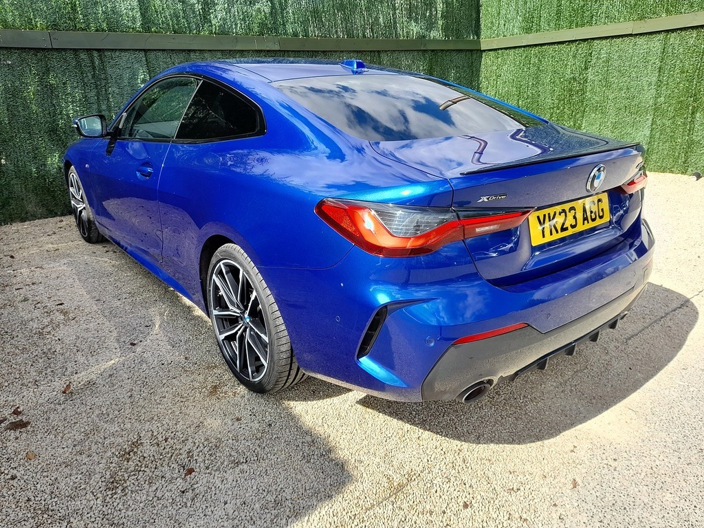 BMW 4 Series 420I M Sport Blue #4