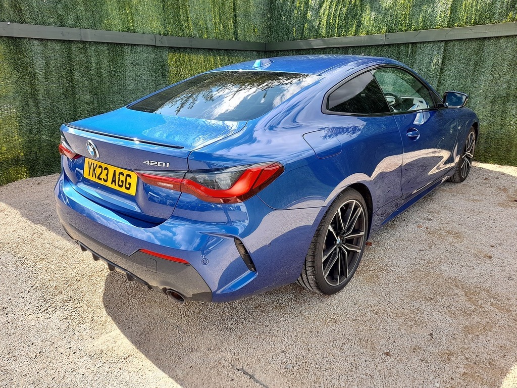 BMW 4 Series 420I M Sport Blue #6