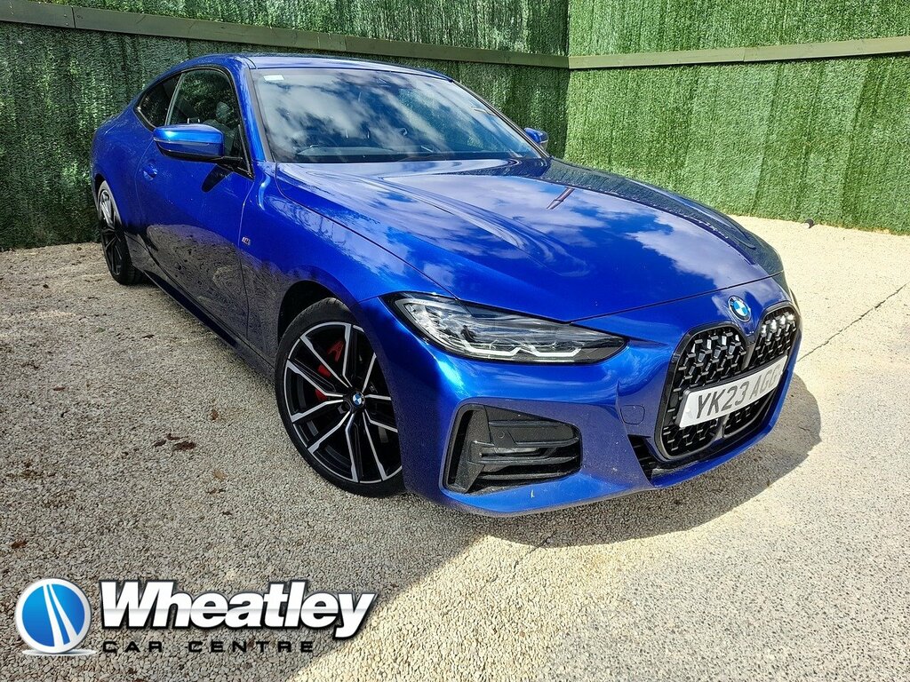 BMW 4 Series 420I M Sport Blue
