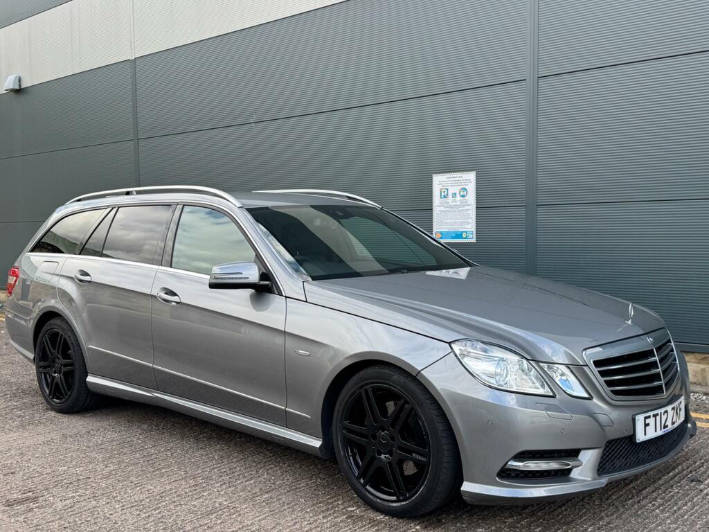 Mercedes-Benz E Class Estate 3.0 E350 Cdi V6 Blueefficiency Sport Editio Silver #18