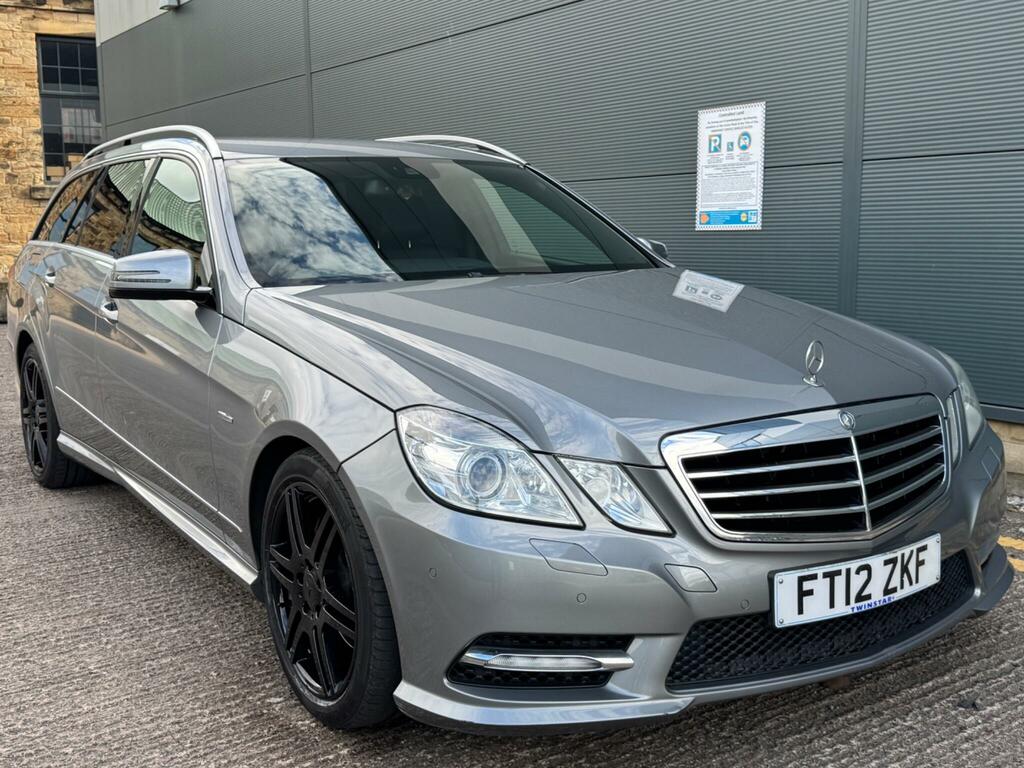 Mercedes-Benz E Class Estate 3.0 E350 Cdi V6 Blueefficiency Sport Editio Silver #16