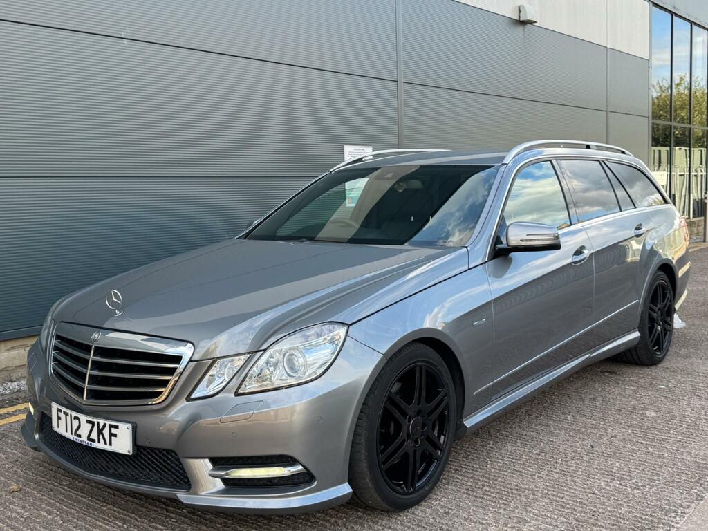 Mercedes-Benz E Class Sport Silver #4