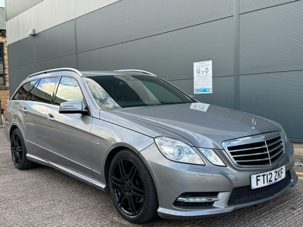 Mercedes-Benz E Class Estate 3.0 E350 Cdi V6 Blueefficiency Sport Editio Silver #13