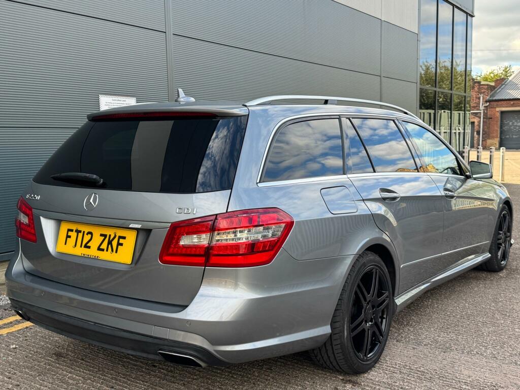 Mercedes-Benz E Class Estate 3.0 E350 Cdi V6 Blueefficiency Sport Editio Silver #23