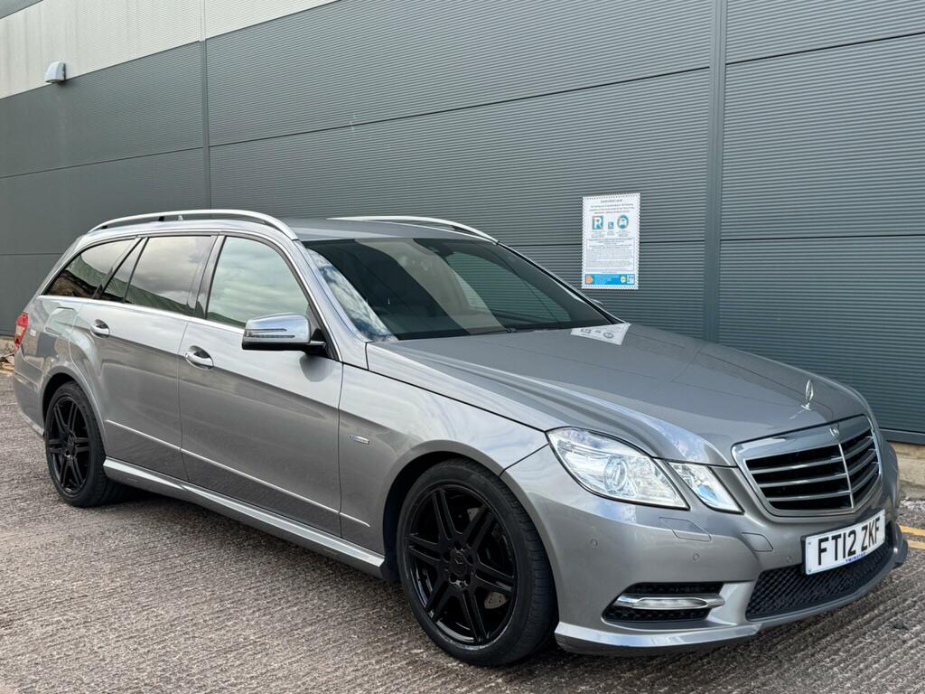 Mercedes-Benz E Class Estate 3.0 E350 Cdi V6 Blueefficiency Sport Editio Silver #20