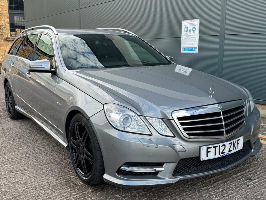Mercedes-Benz E Class Estate 3.0 E350 Cdi V6 Blueefficiency Sport Editio Silver #12