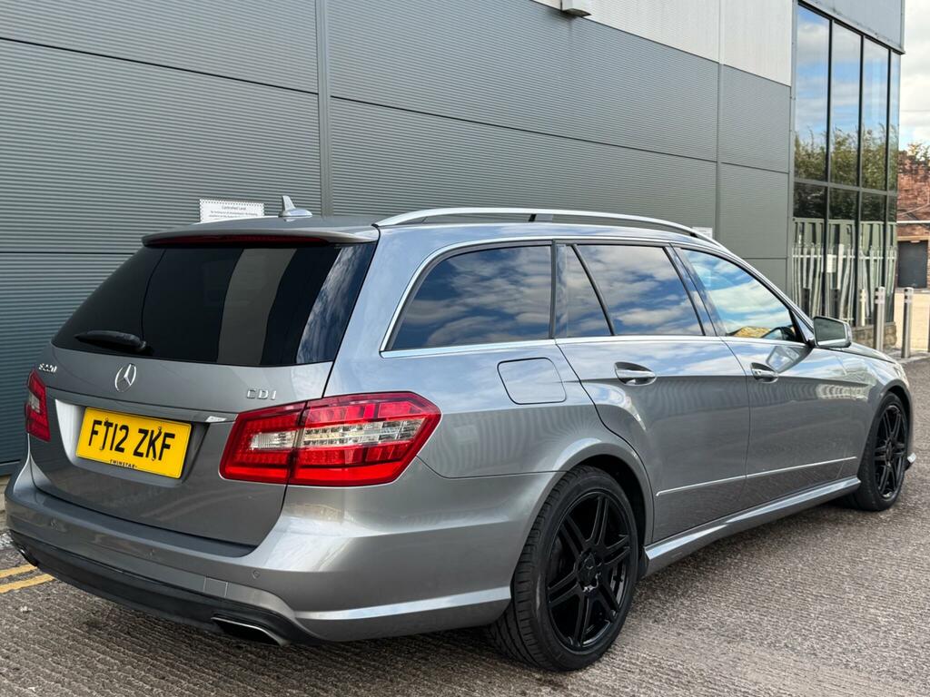 Mercedes-Benz E Class Estate 3.0 E350 Cdi V6 Blueefficiency Sport Editio Silver #22