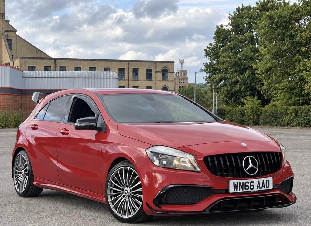Mercedes-Benz A Class Amg Line Red