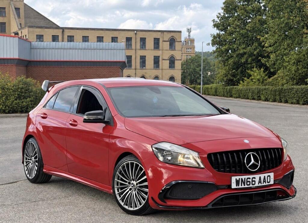 Mercedes-Benz A Class Amg Line Red #6